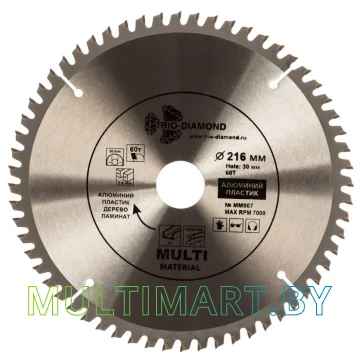 Пильный диск Trio Diamond MM907